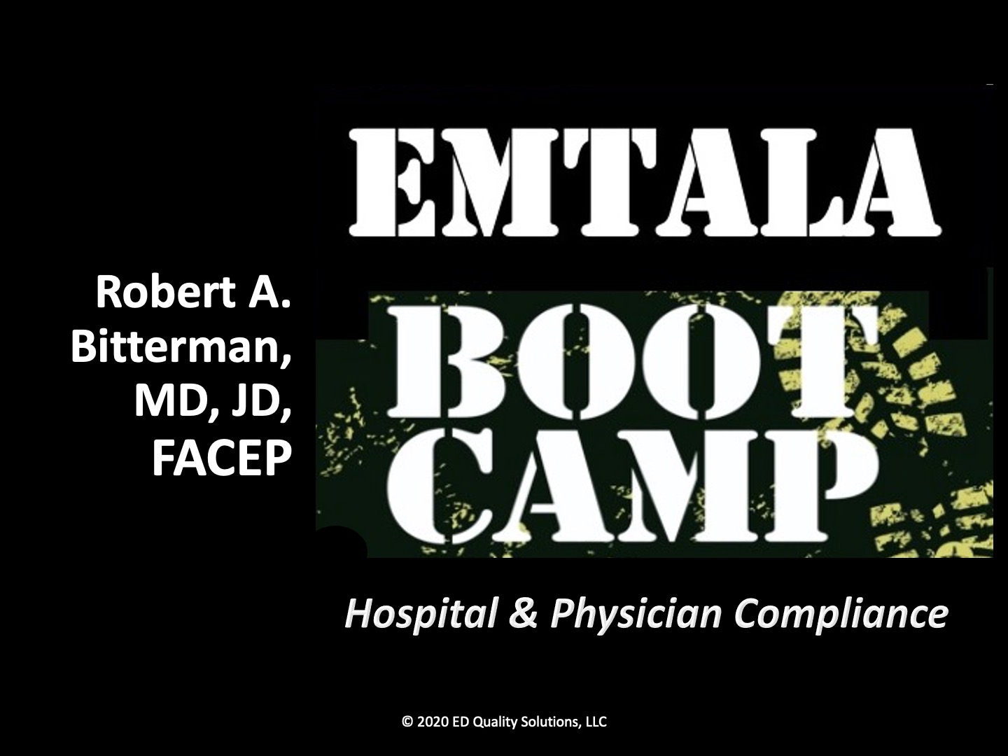 EMTALA Boot Camp Training Class
