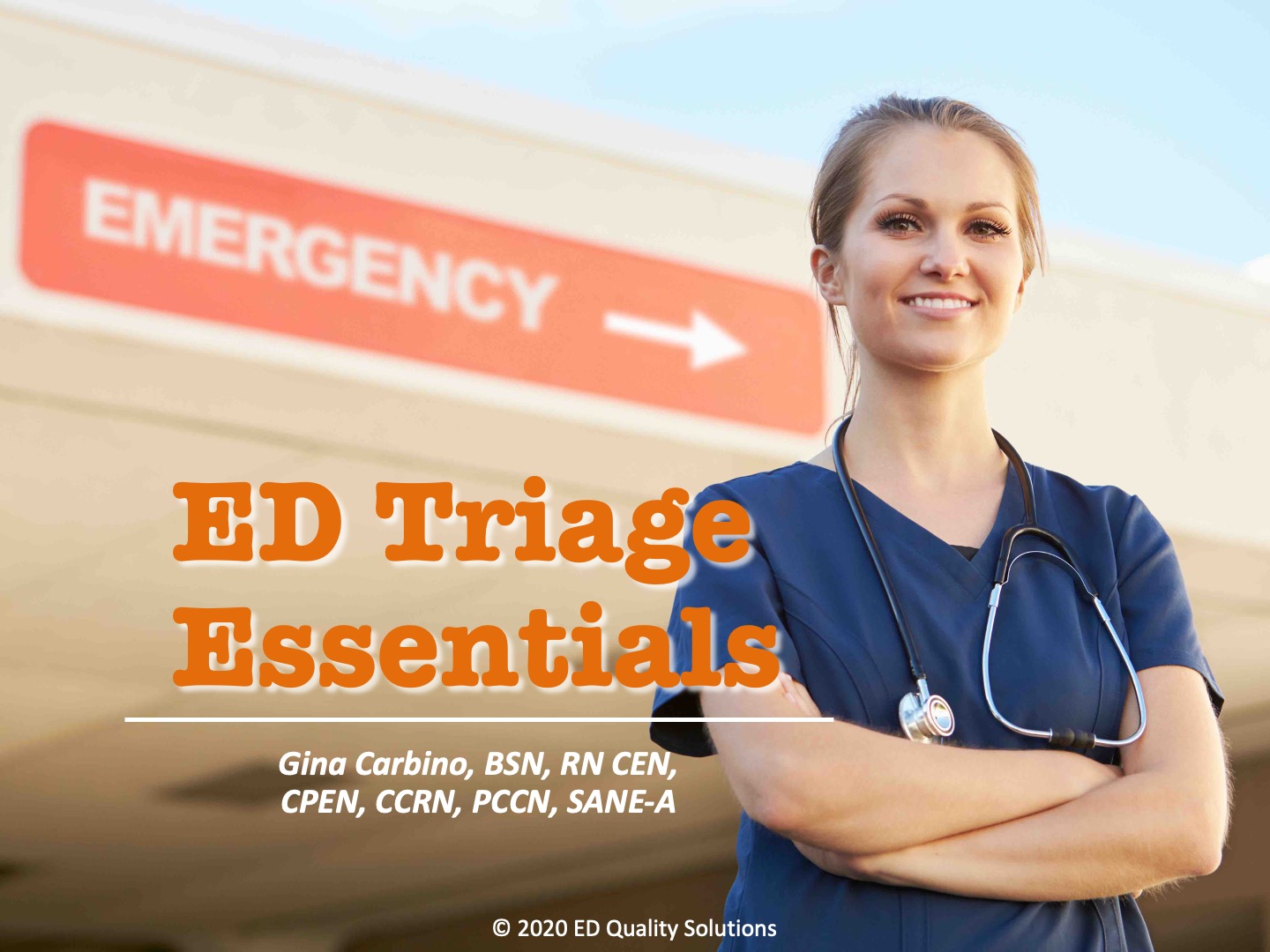 ED Triage Essentials (ESI) - ER Nursing Triage Course